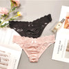 LISCN Women’s Low-Rise Lace Knickers with Bow