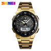 SKMEI Men’s Analogue-Digital Watch with Steel Bracelet