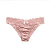 LISCN Women’s Low-Rise Lace Knickers with Bow