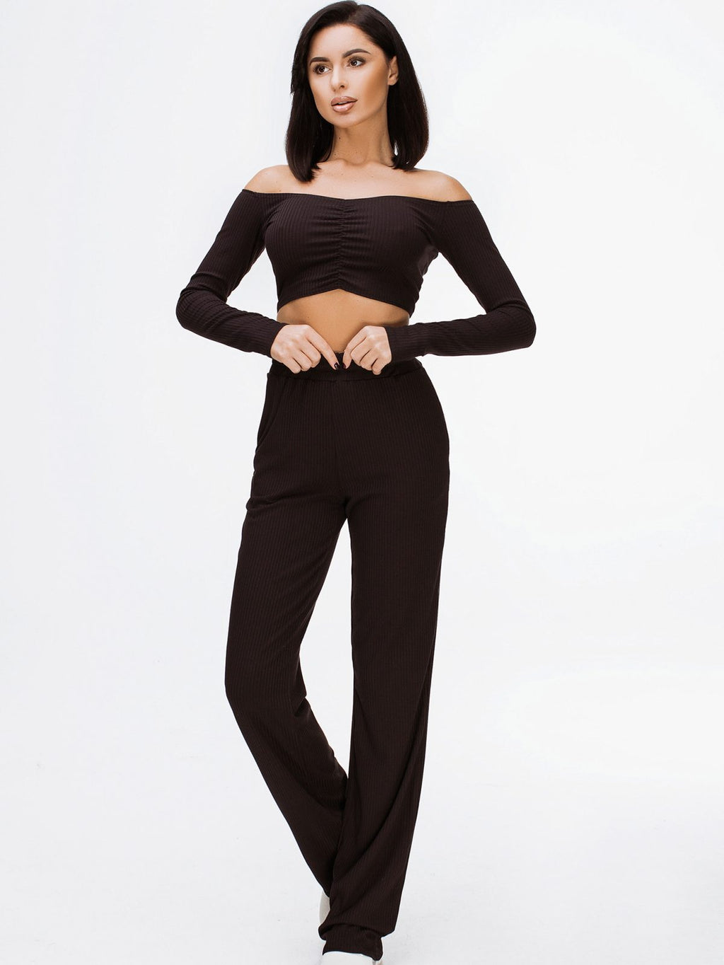 women's black tracksuits pants