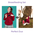 The Breastfeeding Mum and Me Hoodies