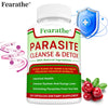 Parasite Cleanse - Bowel Cleansing Supplement, Digestive Health, Immune Health, Parasite Removal, Natural Gut Health