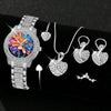 GAIETY Women’s Numberless Quartz Bracelet Watch