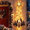 2027Christmas，Bethlehem Star of Faith, Lighted Nativity Wall *Decor,Glowing** Christmas Hanging Ornament, LED Lights for Indoor
