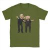 Statler And Waldorf Men's T Shirts Awesome Tee Shirt Short Sleeve O Neck T-Shirts Pure Cotton Party Clothes