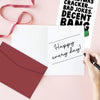 Cheeky Joke Christmas Card,You are like a Christmas Cracker,Decent Bang,Funny Christmas Greeting Card for Boyfriend,Girlfriend