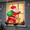 1M/3.3FT Christmas Decorations Inflatable Toy Dabbing Santa Claus Home Yard Xmas Ornaments Decor Christmas Outdoor Decor Toy