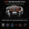 MEVADEN MD52 Men’s 1.39-Inch Smartwatch with Steel Bracelet