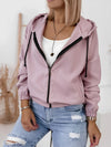 Women’s Loose-Fit Polyester Pullover Hoodie