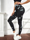 Women’s High-Waisted Seamless Tie-Dye Leggings