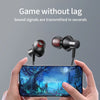 Wireless Neckband In-Ear Earphones with Microphone and Button Controls