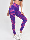 Women’s High-Waisted Seamless Tie-Dye Leggings