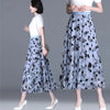 Women’s Floral Appliqué Mesh Midi Skirt