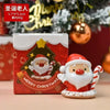 Christmas Series Craft Resin Animal Party Creative Mini Christma Tree Old Girl Kids Cute Gift Home Decoration Supplies Decor