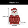 E8BD Freestanding Christmas Advent Calendar with 24 Numbered Drawers