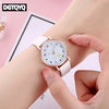 Women’s Retro-Style Round Quartz Watch