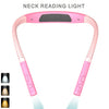 LED Neck Reading Light with Flexible Arms and Three Colour Modes