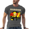 Homer Germany Version Oversized T-Shirts Custom Men Clothes 100% Cotton Streetwear Plus Size Tops Tee