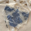 Women’s Low-Rise Nylon Knickers with Lace Detail