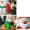 Christmas Series Craft Resin Animal Party Creative Mini Christma Tree Old Girl Kids Cute Gift Home Decoration Supplies Decor
