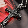 SUMENG Cross Pendant Necklace – Approx. 60 cm Chain