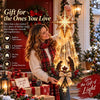 Christmas，Bethlehem Star of Faith, Lighted Nativity Wall Decor,Glowing Christmas Hanging Ornament, LED Lights for Indoor Gift