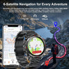 Forerunner 570 GPS Smart Watch 3ATM Waterproof  AMOLED Screen MULTI-BAND GNSS Compass Altimeter Flashlight Sports Smartwatch Men