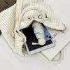 IMYOK z1132 Women’s Corduroy Tote with Adjustable Strap