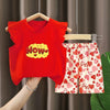 Baby Girls Clothes Sets for Kids T-shirt Tops+Short Pants Clothes Sets Toddler Girl Cute Printed Summer Infant Clothing Sets