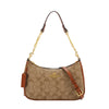 Women’s Vintage-Style PU/PVC Zip-Up Shoulder Bag