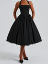 CKRYZ Women’s Backless Halter Dress
