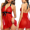 Sexy Lingerie Lace Nightdress Woman Lingerie for Sex Open Backless One-piece Bodysuit Babydoll Dress Underwear Exotic Apparel