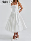 CKRYZ Women’s Backless Halter Dress