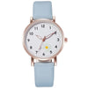 Women’s Retro-Style Round Quartz Watch