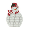 E8BD Freestanding Christmas Advent Calendar with 24 Numbered Drawers