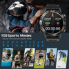 MEVADEN MD52 Men’s 1.39-Inch Smartwatch with Steel Bracelet