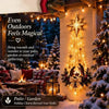 2027Christmas，Bethlehem Star of Faith, Lighted Nativity Wall *Decor,Glowing** Christmas Hanging Ornament, LED Lights for Indoor