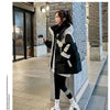 Women’s Hooded Padded Winter Jacket with Pockets