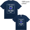 Custom-Made Men's T-Shirts Are Suitable for Team Gatherings, Gyms, and Sports Cotton Round-Neck Short-Sleeved Shirts