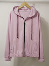 Women’s Loose-Fit Polyester Pullover Hoodie