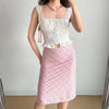 Miss Tough Women’s High-Waisted A-Line Skirt