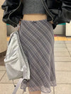 Miss Tough Women’s High-Waisted A-Line Skirt