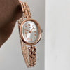 Women’s Oval Numberless Quartz Bracelet Watch