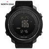 NORTH EDGE Men's Sport Digital Watch Hours Running Swimming Military Army Watches Altimeter Barometer Compass Waterproof 50m