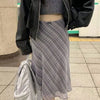 Miss Tough Women’s High-Waisted A-Line Skirt