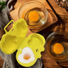Microwave Egg Poacher and Steamer – Single Piece