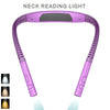 LED Neck Reading Light with Flexible Arms and Three Colour Modes