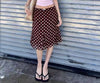Miss Tough Women’s High-Waisted A-Line Skirt