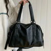 UOSU Women’s Synthetic Leather Zip-Up Tote Bag
