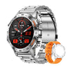 MEVADEN MD52 Men’s 1.39-Inch Smartwatch with Steel Bracelet